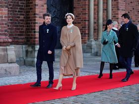 Le prince héritier Frederick avec sa femme Mary (autrement australienne) et son jeune frère Joachin avec sa femme Marie (française) Photo: Reuters