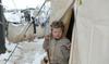 Sirske begunce prizadelo še zimsko vreme. Umrli trije otroci.