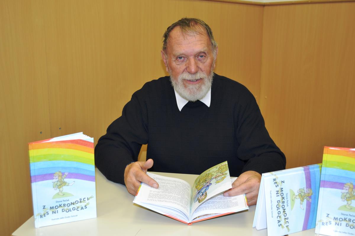 Stane Peček je bil tudi avtor zgodb o Mokronožcih. Foto: Občina Mokronog - Trebelno