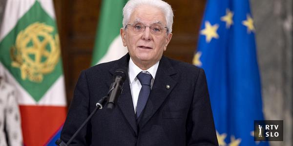 Mattarella po vnovični izvolitvi : V nov mandat privolil zaradi « občutka odgovornosti »