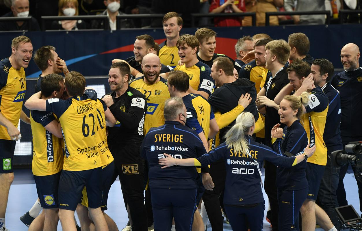 Švedi so po 20 letih znova evropski prvaki. Foto: Reuters