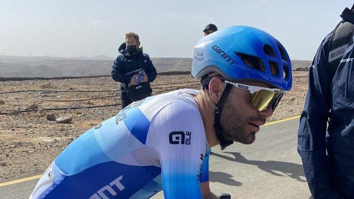 Luka Mezgec will start the season at the Race to Saudi Arabia, where he won his best result of the season last year with the second place in the 4th stage.  The 34-year-old from Kranj will also remain primarily the driver of the sprint train for Dylan Groeneweg in the new season.  Photo: Twitter/@GreenEDGEteam