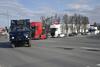 Slovenski protestni konvoj svobode z nekaj deset vozili