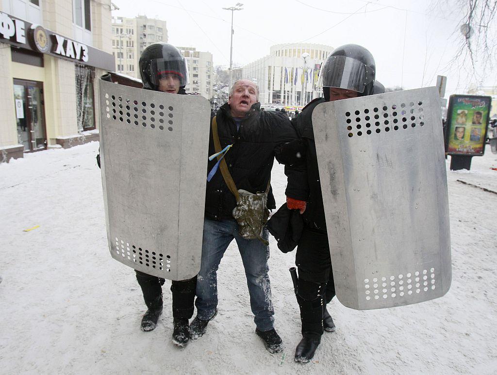 Majdanska revolucija je Ukrajino zajela med 18. in 23. februarjem 2014. Foto: Reuters