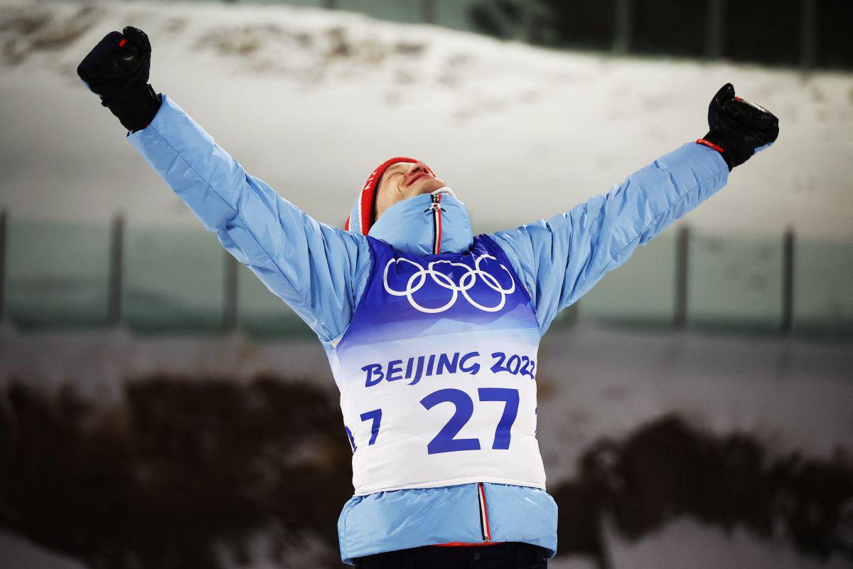 33-letni Tarjei Boe je dočakal prvo posamično olimpijsko medaljo. Foto: Reuters