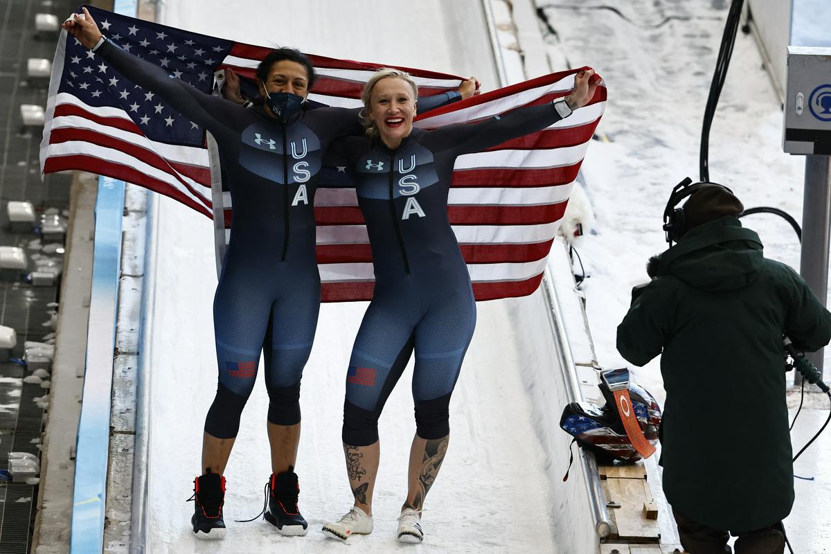 Američani so v enosedu osvojili dve medalji. Foto: Reuters