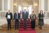 Predsednik Borut Pahor odlikoval predstavnike tržaških Slovencev in župana Trsta