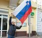 Pred slovenskim veleposlaništvom v Kijevu znova visi slovenska zastava