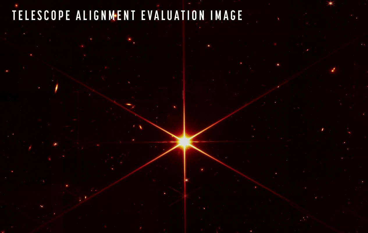 Fotografija z rdečim filtrom za optimizacijo kontrasta. Foto: NASA/STScI