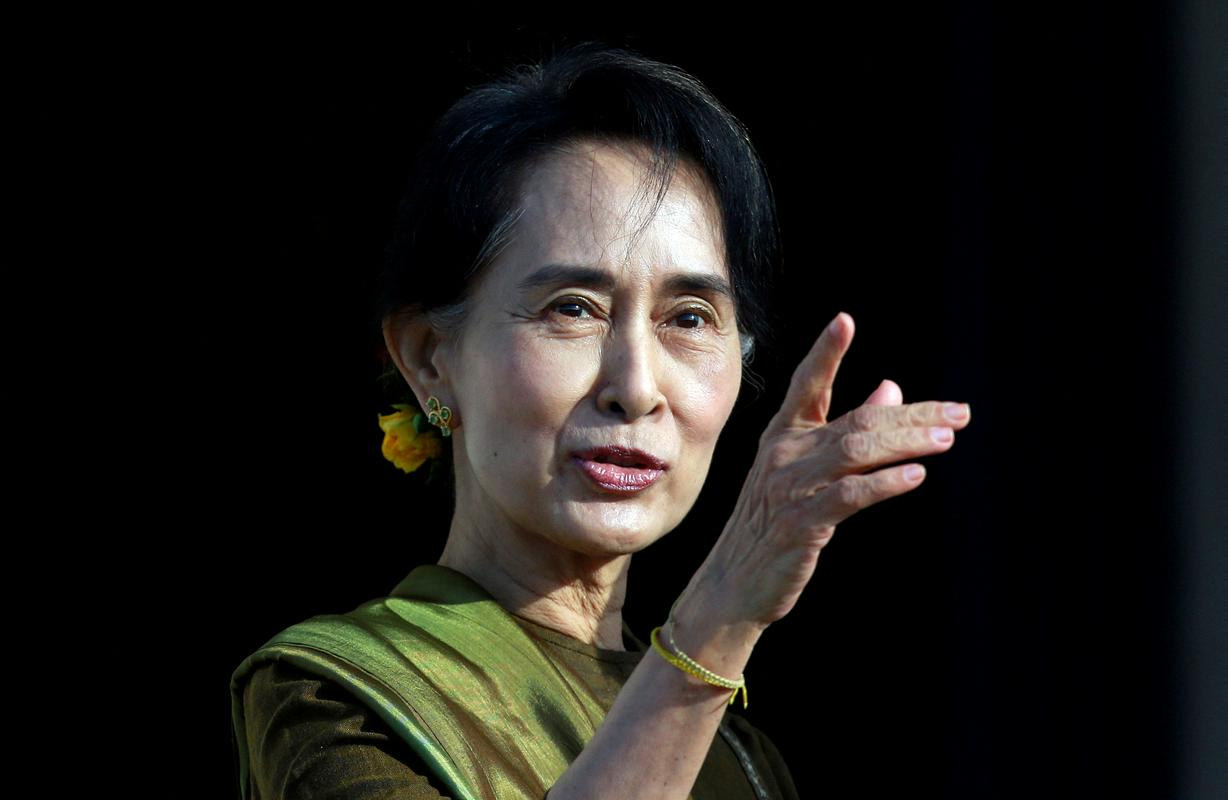 Nekdanja mjanmarska voditeljica Aung San Su Či. Foto: Reuters