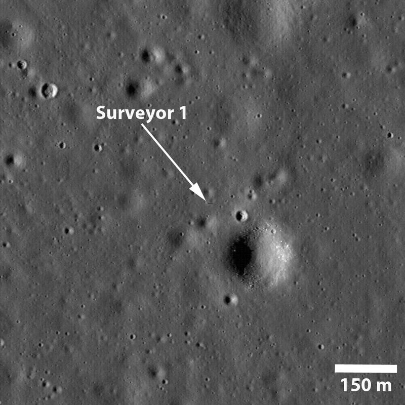 Tako ga je iz lunarne orbite leta 2009 ovekovečila sonda LRO. Foto: NASA/Goddard Space Flight Center/Arizona State University