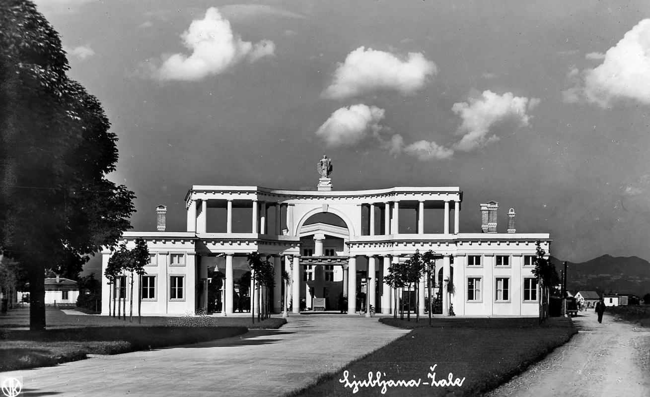 Vekoslav Kramarič, Žale, Plečnikov poslovilni kompleks, 30. leta 20. stoletja. Foto: SEM