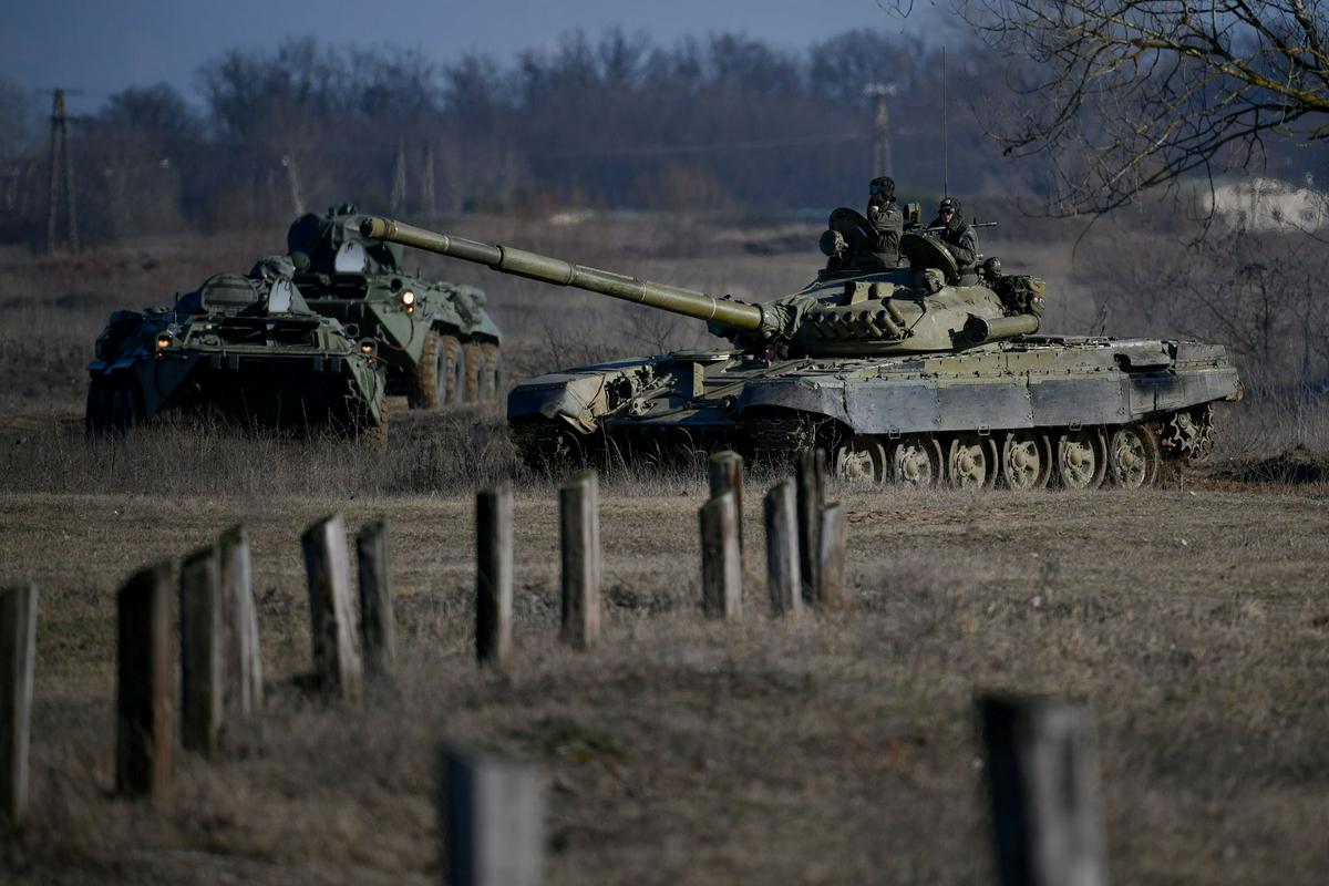 Tank T-72. Foto: EPA