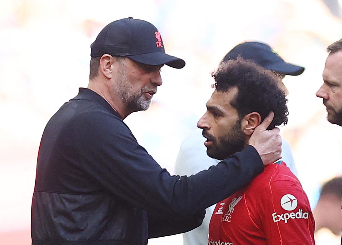 Liverpool je že v 33. minuti ostal brez Mohameda Salaha. Foto: Reuters