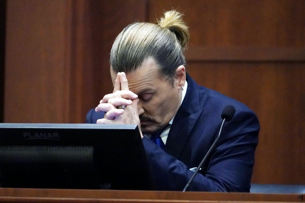 Depp si želi s sojenjem predvsem oprati ime. Foto: AP