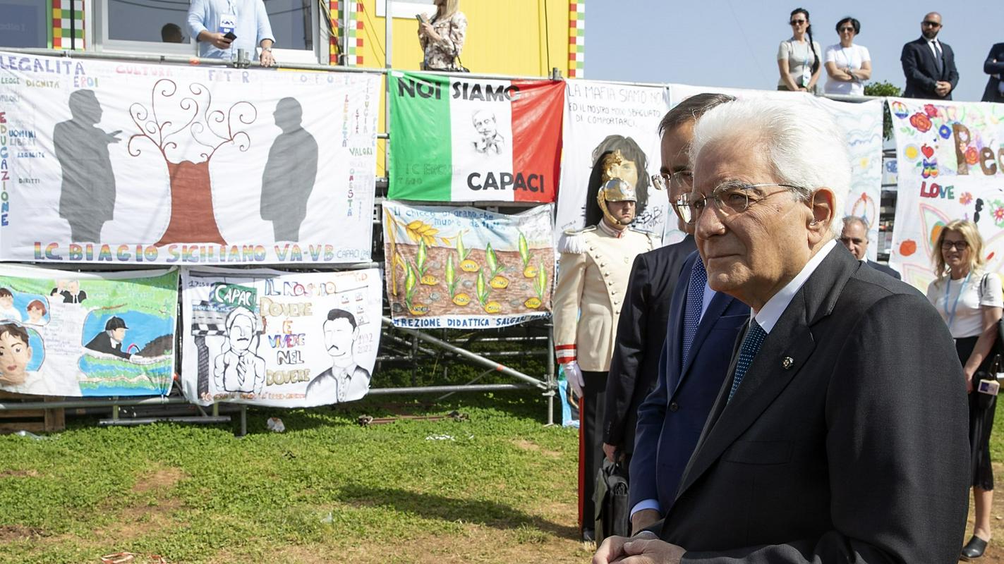 Sergio Mattarella a Palermo (Foto: Presidenza della Repubblica italiana)
