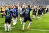 Hertha na povratni tekmi do obstanka med elito - HSV še peto leto zapored v drugi ligi