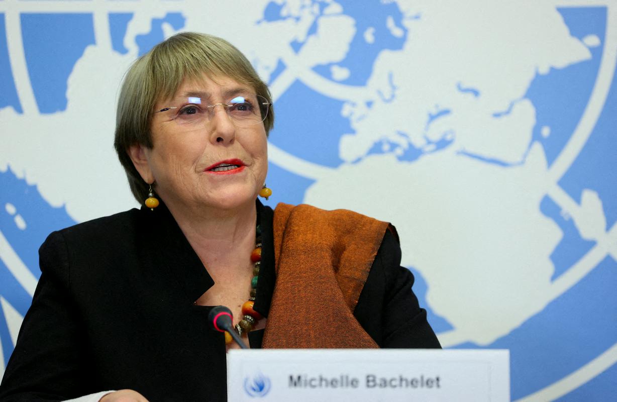 Michelle Bachelet se bo na Kitajskem mudila šest dni. Foto: Reuters