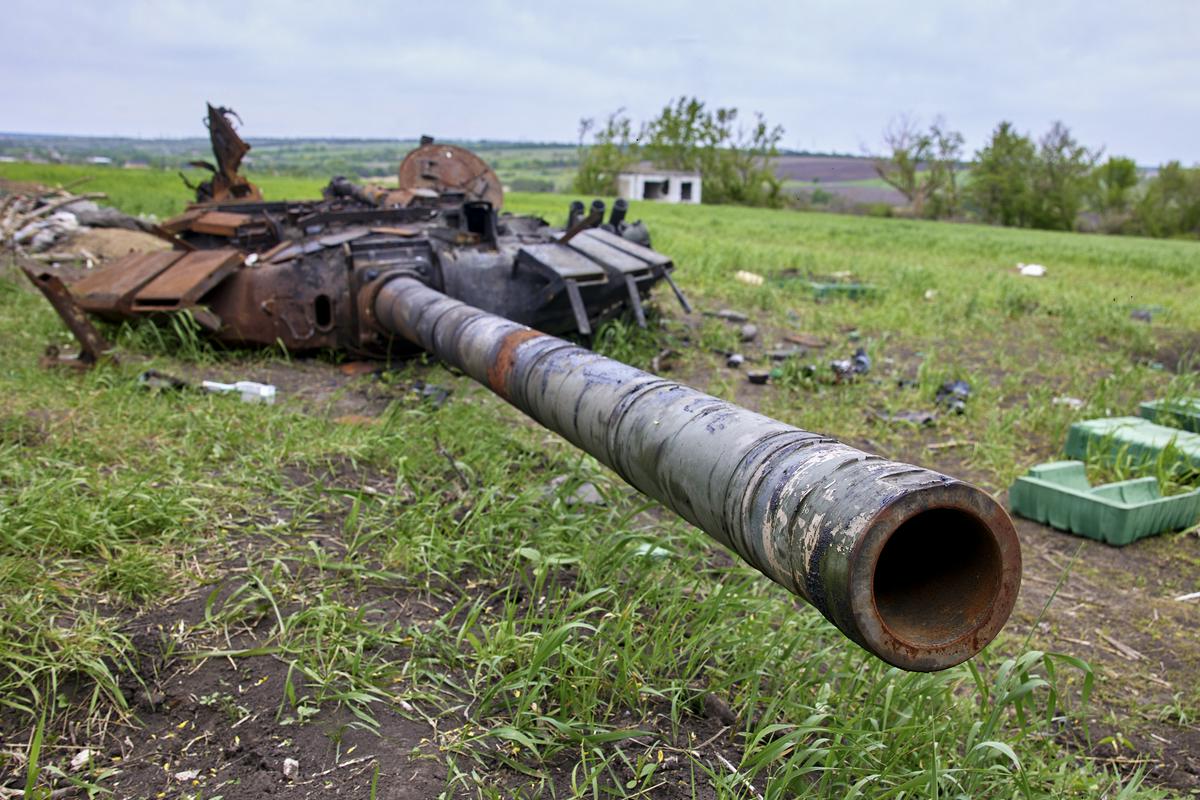 Ukrajinska vojska naj bi uničila več kot 2000 ruskih tankov. Foto: EPA