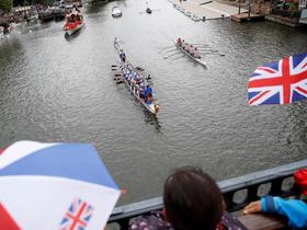 Régate d'aviron sur la Tamise.  Photo : Reuters