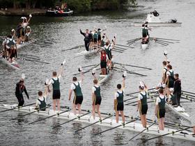 Régate d'aviron sur la Tamise.  Photo : Reuters