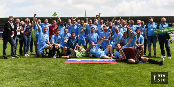 Apenas os checos são melhores do que os eslovenos no campeonato europeu de futebol de vinicultores