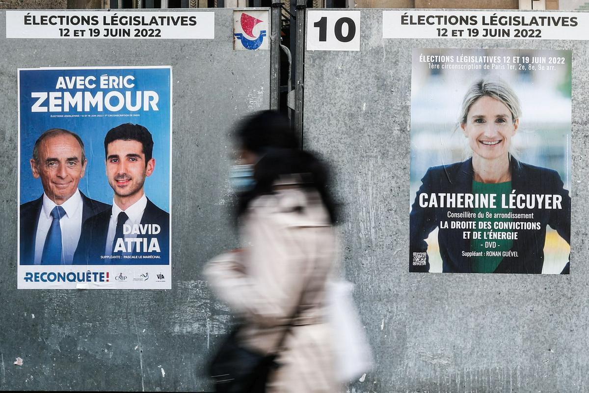 Že v soboto so volitve potekale na francoskih čezmorskih ozemljih, že prejšnji konec tedna pa so volili Francozi, ki živijo v tujini. Od 577 članov skupščine jih osem prihaja s čezmorskih ozemelj, enajst pa jih predstavlja Francoze v tujini. Foto: EPA