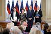 Predsednik Pahor odlikoval Elzo Budau, Edwarda Cluga in Ervina Hartmana