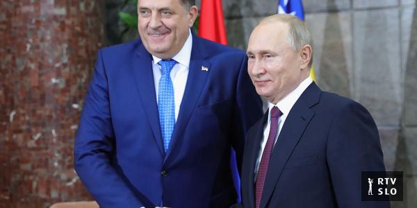 Dodik stärkt die Beziehungen zu Putin und lehnt den Einsatz deutscher Soldaten in Bosnien und Herzegowina ab