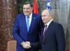 Dodik utrjuje vezi s Putinom in nasprotuje namestitvi nemških vojakov v BiH-u