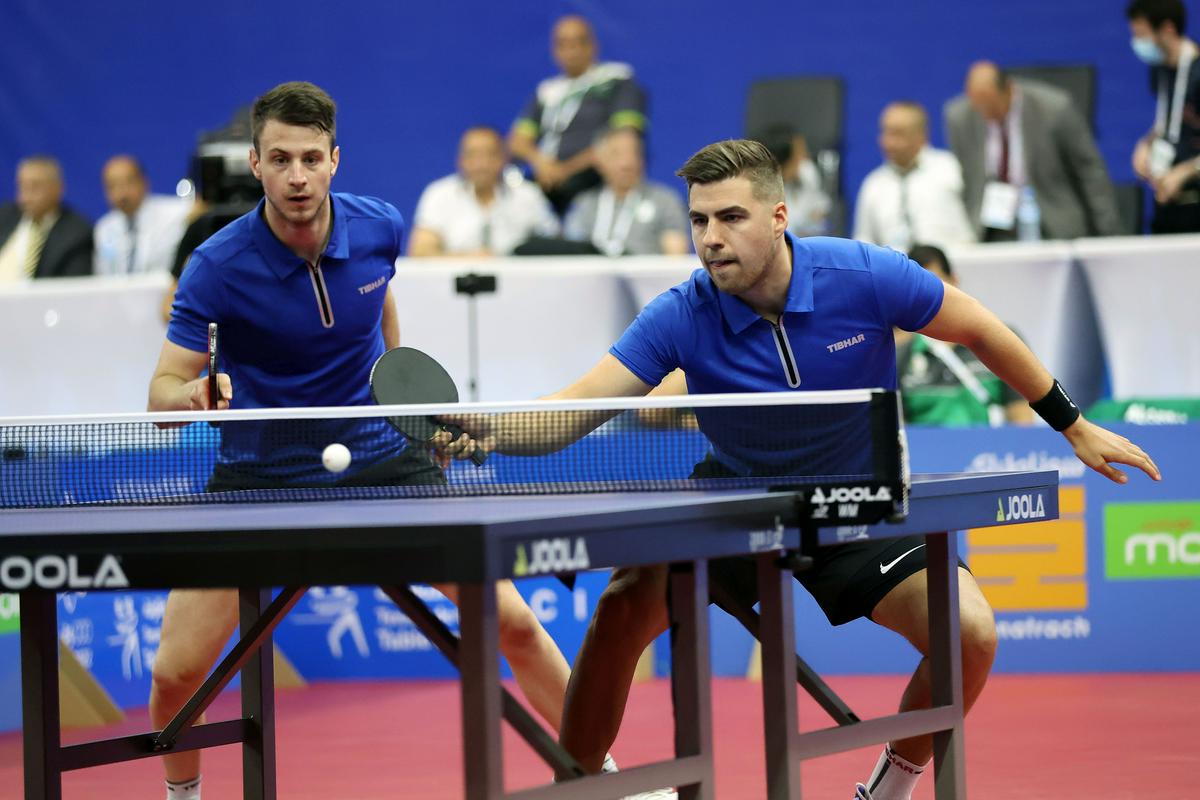 Deni Kožul e Darko Jorgić se destacaram nas partidas de simples, mas perderam nas duplas.  Foto: www.alesfevzer.com
