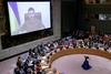 Zelenski članice Varnostnega sveta ZN-a pozval, naj Rusijo izključijo iz tega organa