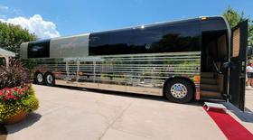 Turnejski avtobus Dolly Parton postal prenočišče