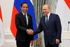 Indonezijski predsednik Putinu prenesel sporočilo Zelenskega. Vsebine ni razkril.