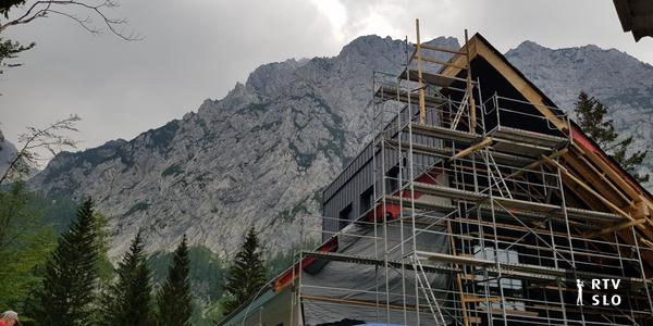 A nova cabana de montanha em Okrešlje estará disponível para montanhistas no próximo ano