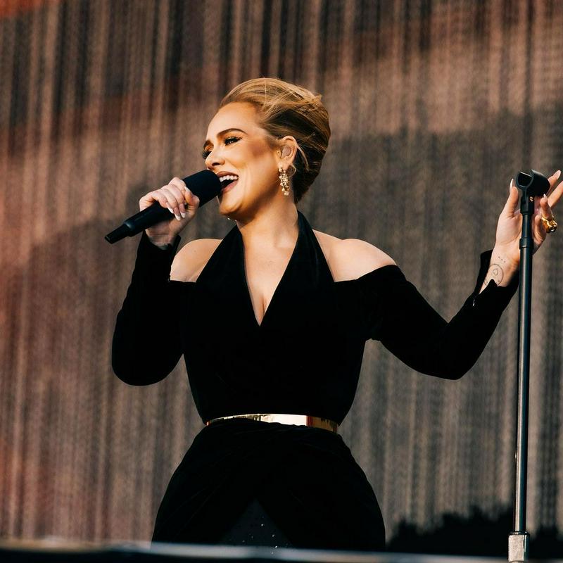 Adele je stopila na koncertni oder prvič po petih letih. Foto: Instagram Adele