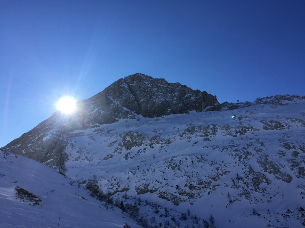 Nevarnost plazov v Dolomitih je trenutno visoka. Foto: MMC RTV SLO