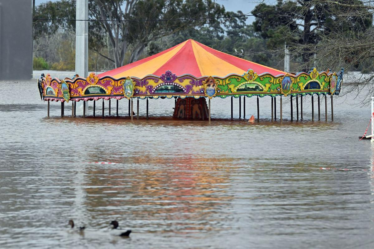 Sydney so zajele obsežne poplave. Foto: EPA