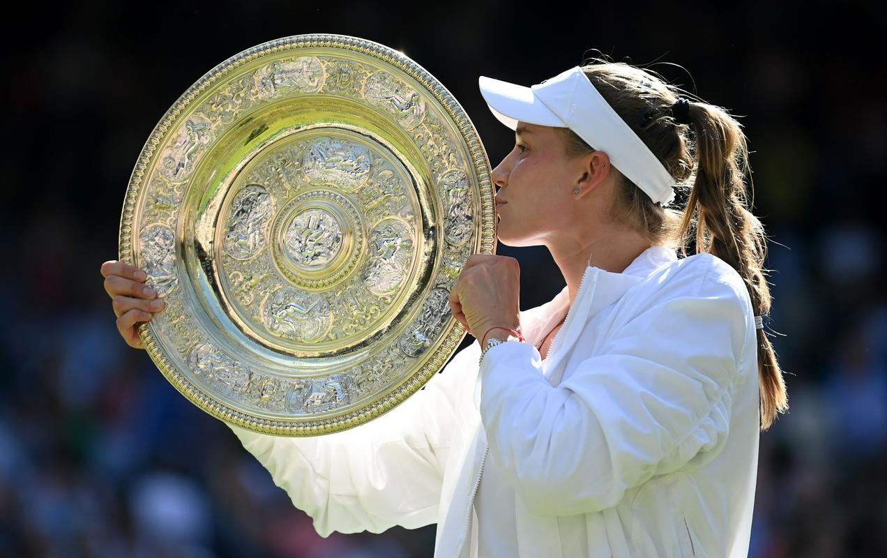 Ribakina je letos dobila Wimbledon. Foto: EPA