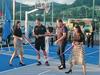 Dobrodelni projekt Dragića: v Laškem odprli prenovljeno pametno košarkarsko igrišče