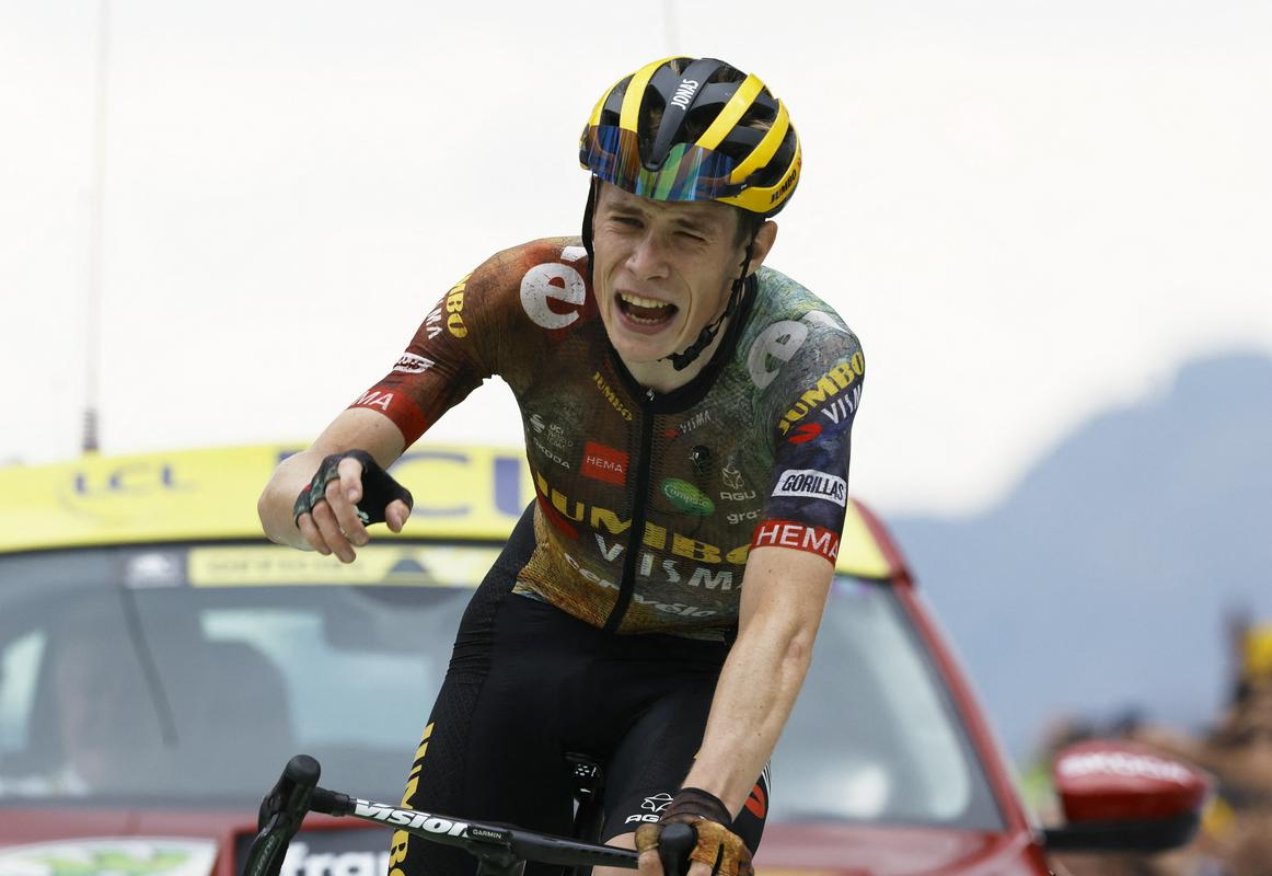 Jonas Vingegaard je bil junak letošnjega Toura. Foto: Reuters