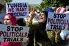 V Tuniziji množični protesti zaradi napovedane nove ustave