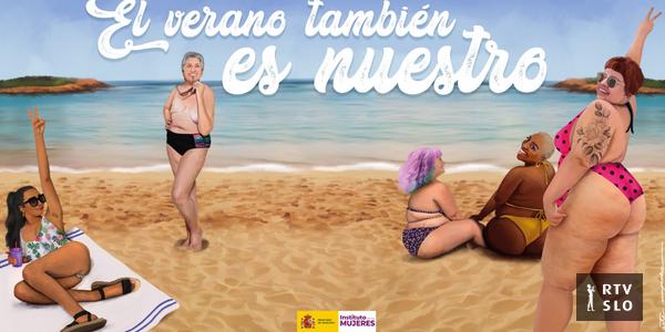 Uma mensagem para todas as mulheres espanholas: “O verão também é nosso!”