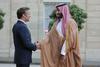 Sporni obisk bin Salmana pri Macronu: 