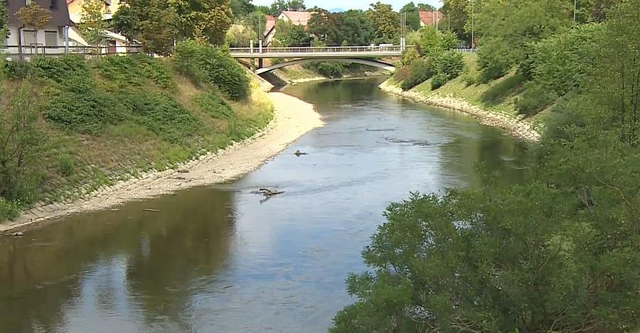 Struga Ljubljanice. Foto: TV Slovenija/posnetek zaslona