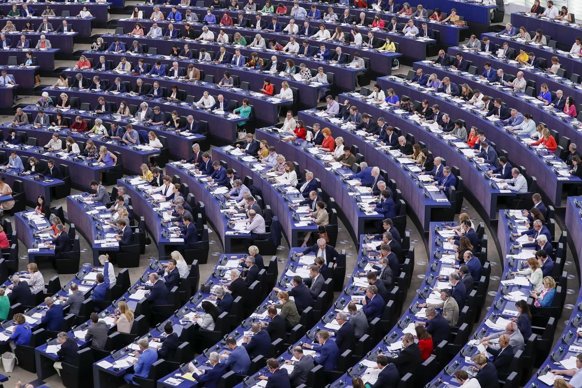 Evropski parlament v Strasbourgu. Foto: EPA