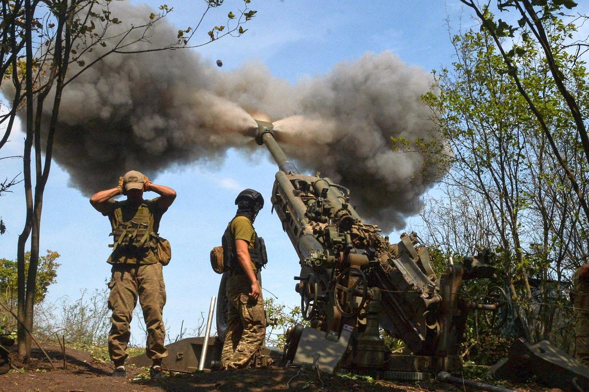 S sodobnim zahodnim orožjem so ukrajinske sile dosegle nekaj prebojev na bojišču. Foto: Reuters