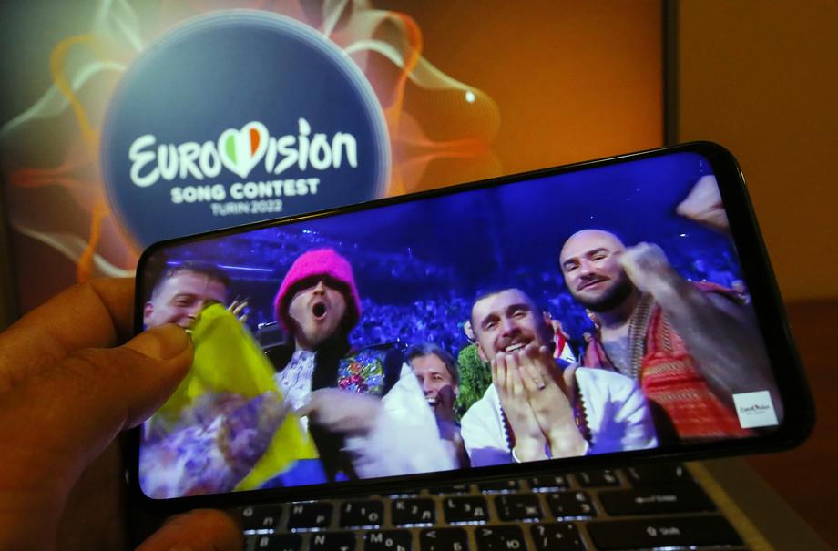 Digitalne platforme so vedno bolj pomembe tudi pri Evroviziji. Foto: EPA