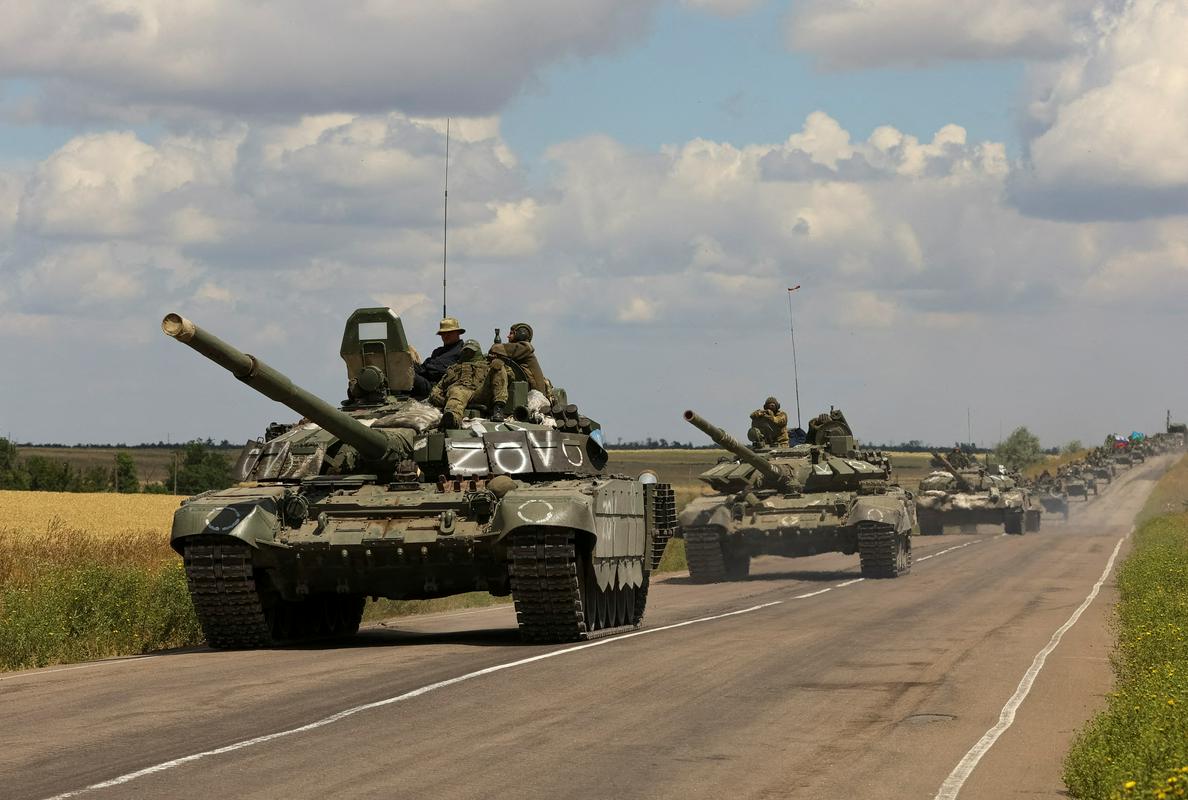 Proti Hersonu prihajajo ruske okrepitve. Foto: Reuters