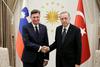Pahor in Erdogan potrdila dobre odnose med Slovenijo in Turčijo